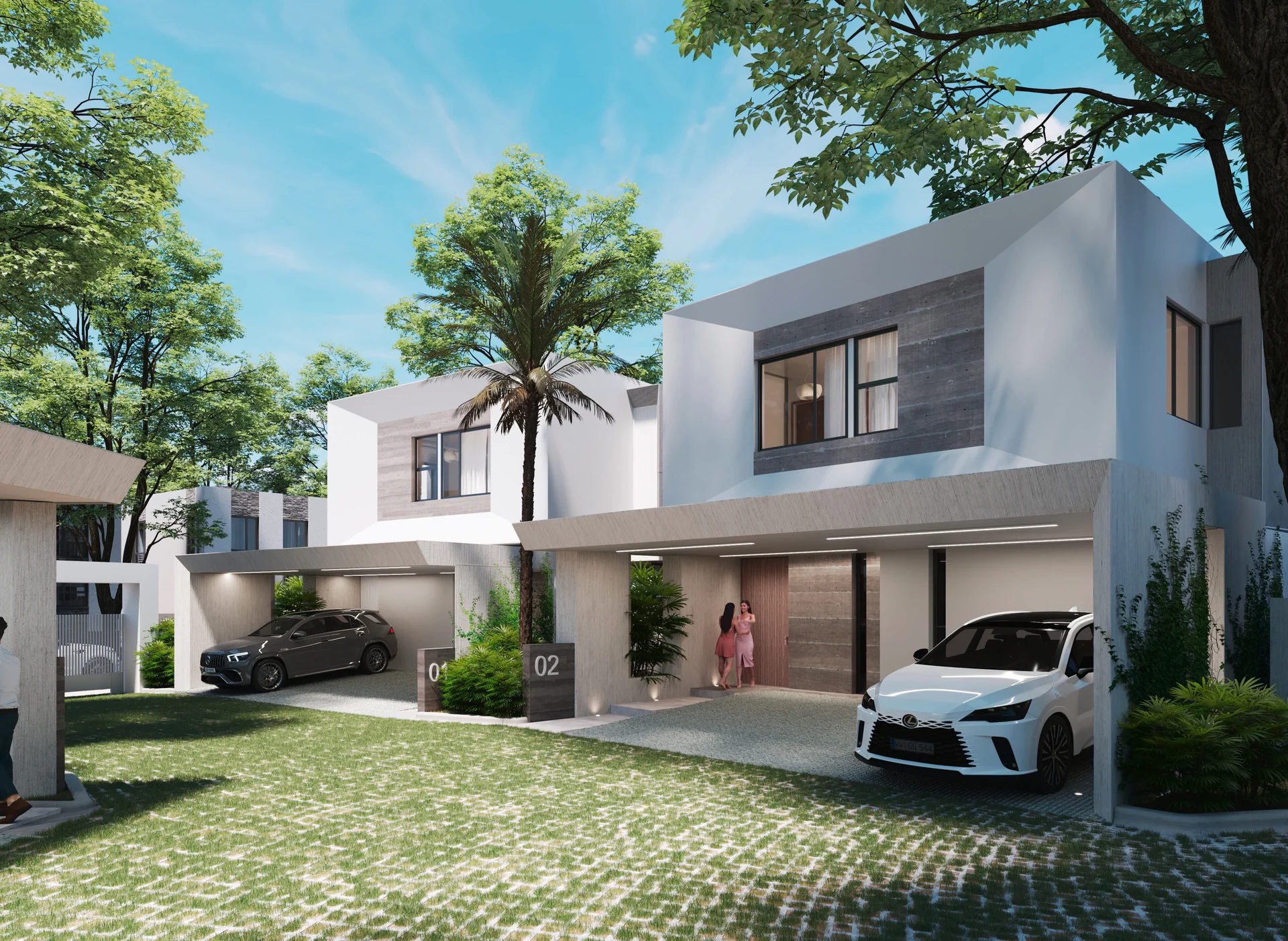Casas en Cuesta Hermosa II Arroyo Hondo, proyecto cerrado con seguridad