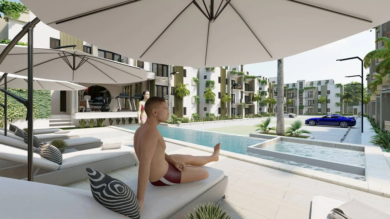Caribbean Gardens at Punta Cana a solo 2 min de Downtown 27