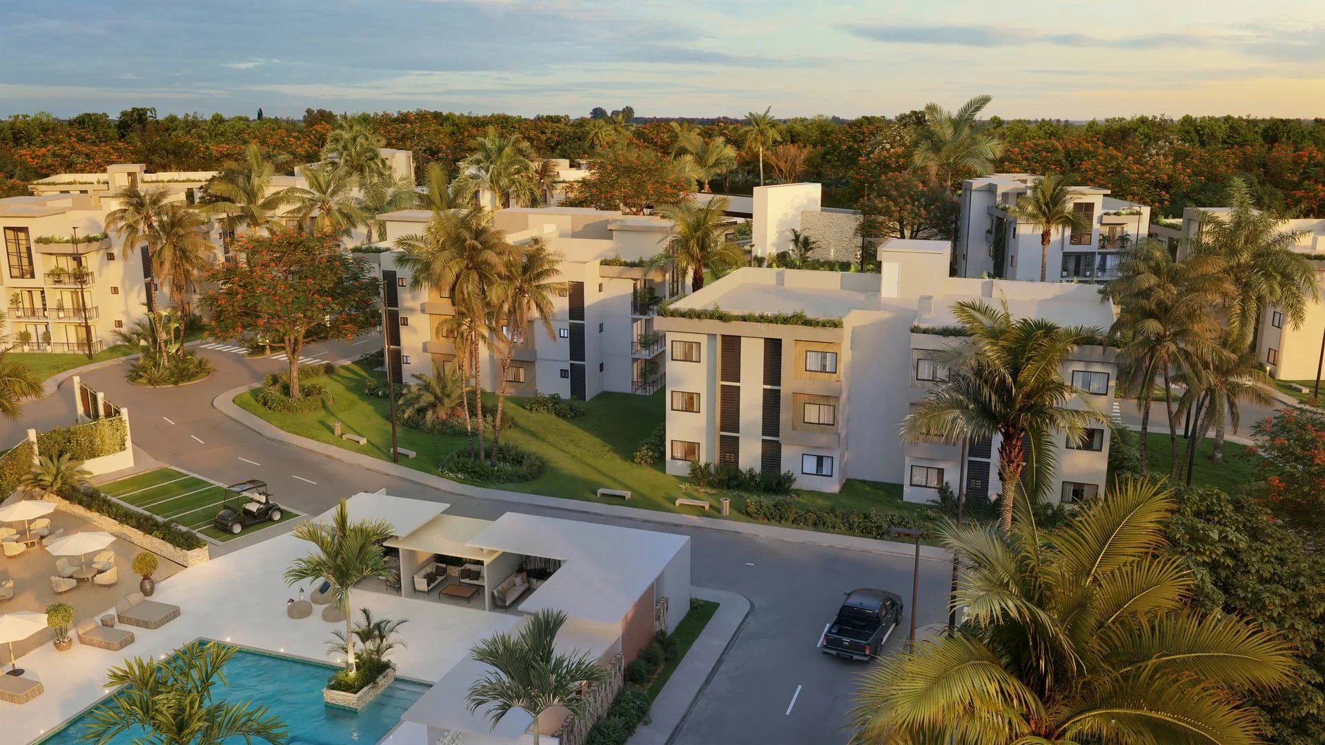 Apartamento en venta — Bávaro, Punta Cana (2 hab.) - 3