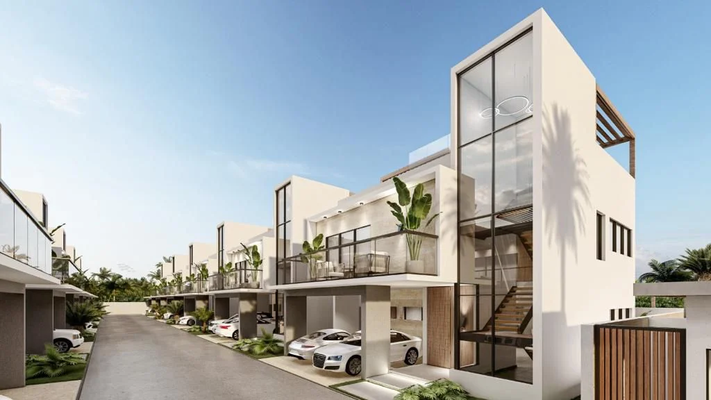 Proyecto de Villas de 3 habitaciones en Punta Cana a minutos de Downtown