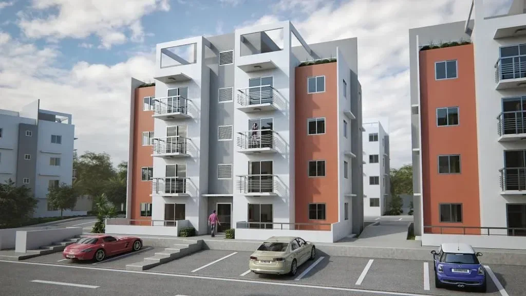 Villa Mella: apartamento 2 hab. · 70 m² en venta