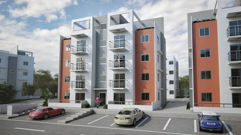 Affordable apartments in a gated community located in Villa Mella