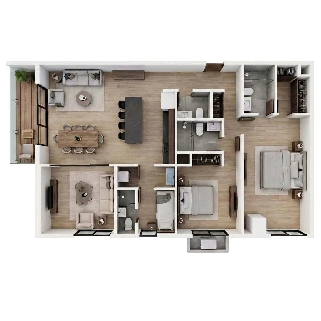 Pre-Lanzamiento Exclusivo de Apartamentos de 2 y 3 Habitaciones - La Esperilla - 5