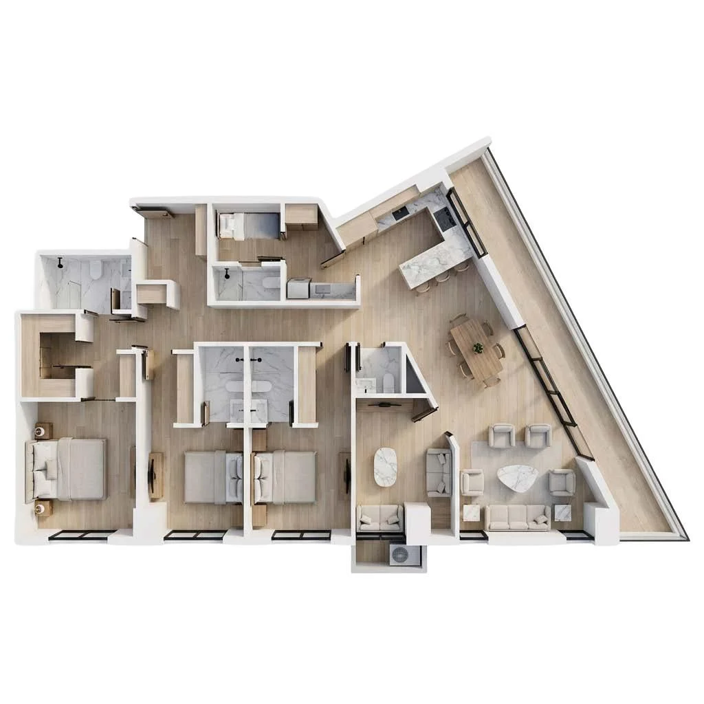 Pre-Lanzamiento Exclusivo de Apartamentos de 2 y 3 Habitaciones - La Esperilla - 2