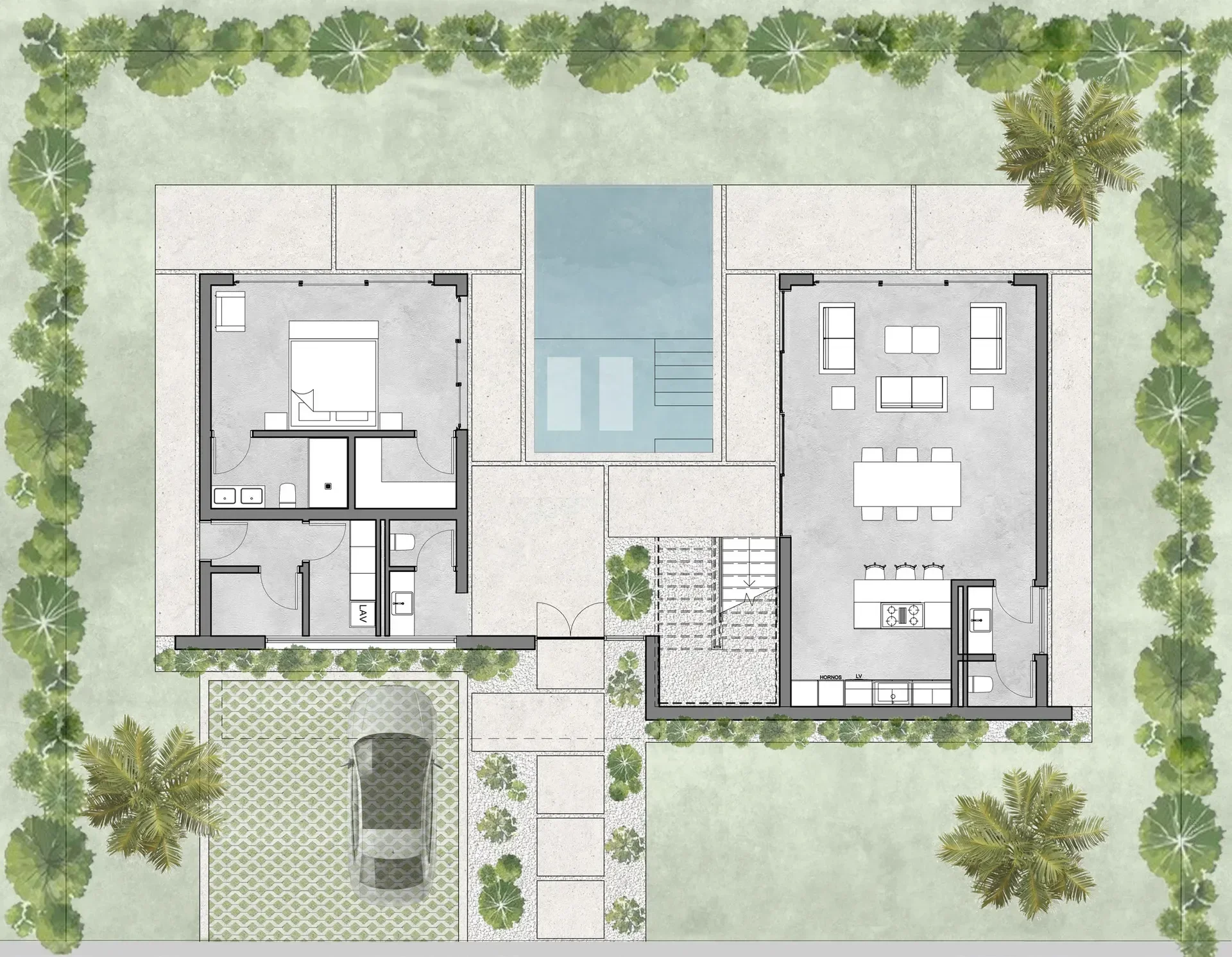 Villa en venta — Playa Nueva Romana, San Pedro de Macoris (3 hab.) - 3