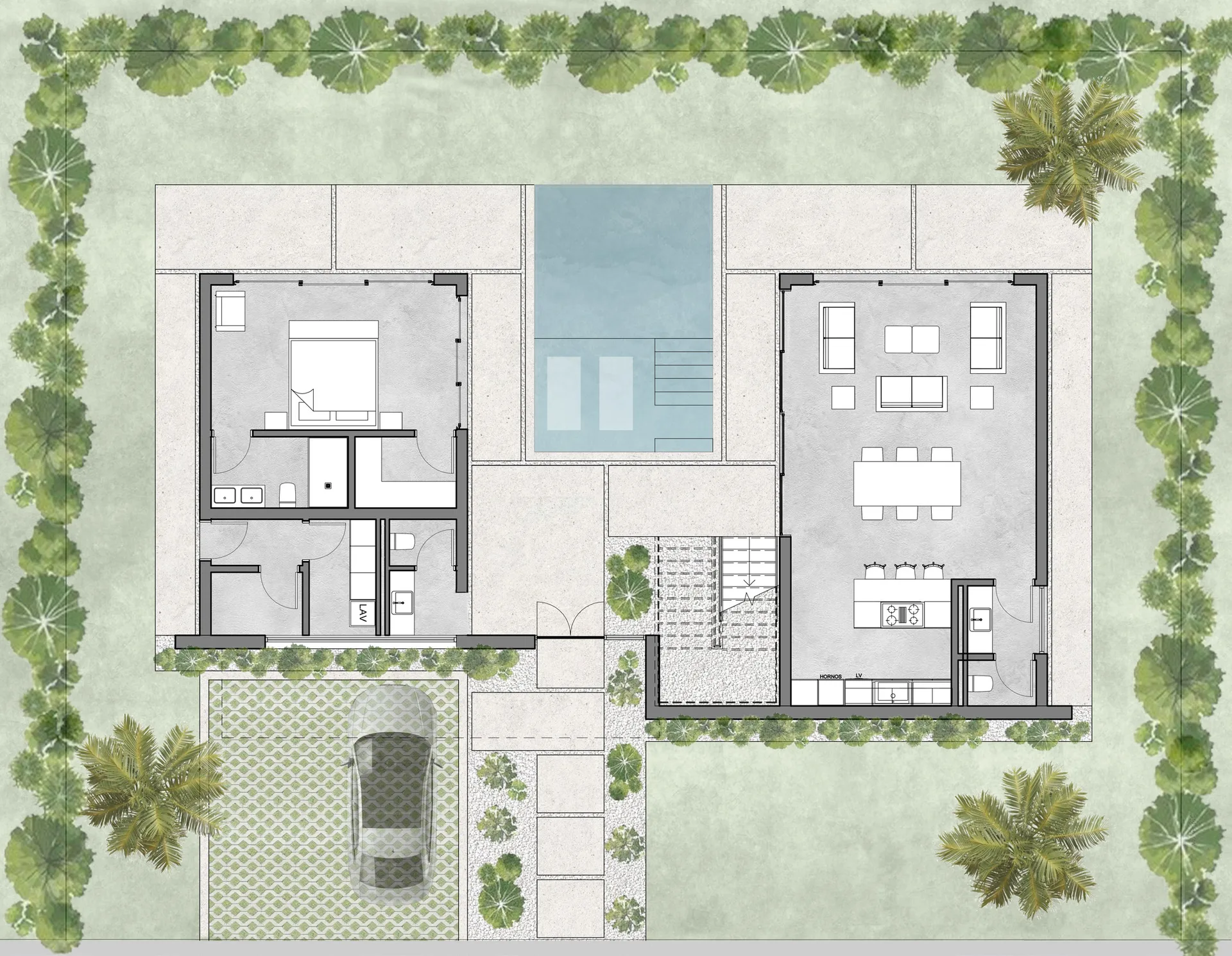Villa en venta — Playa Nueva Romana, San Pedro de Macoris (3 hab.) - 3