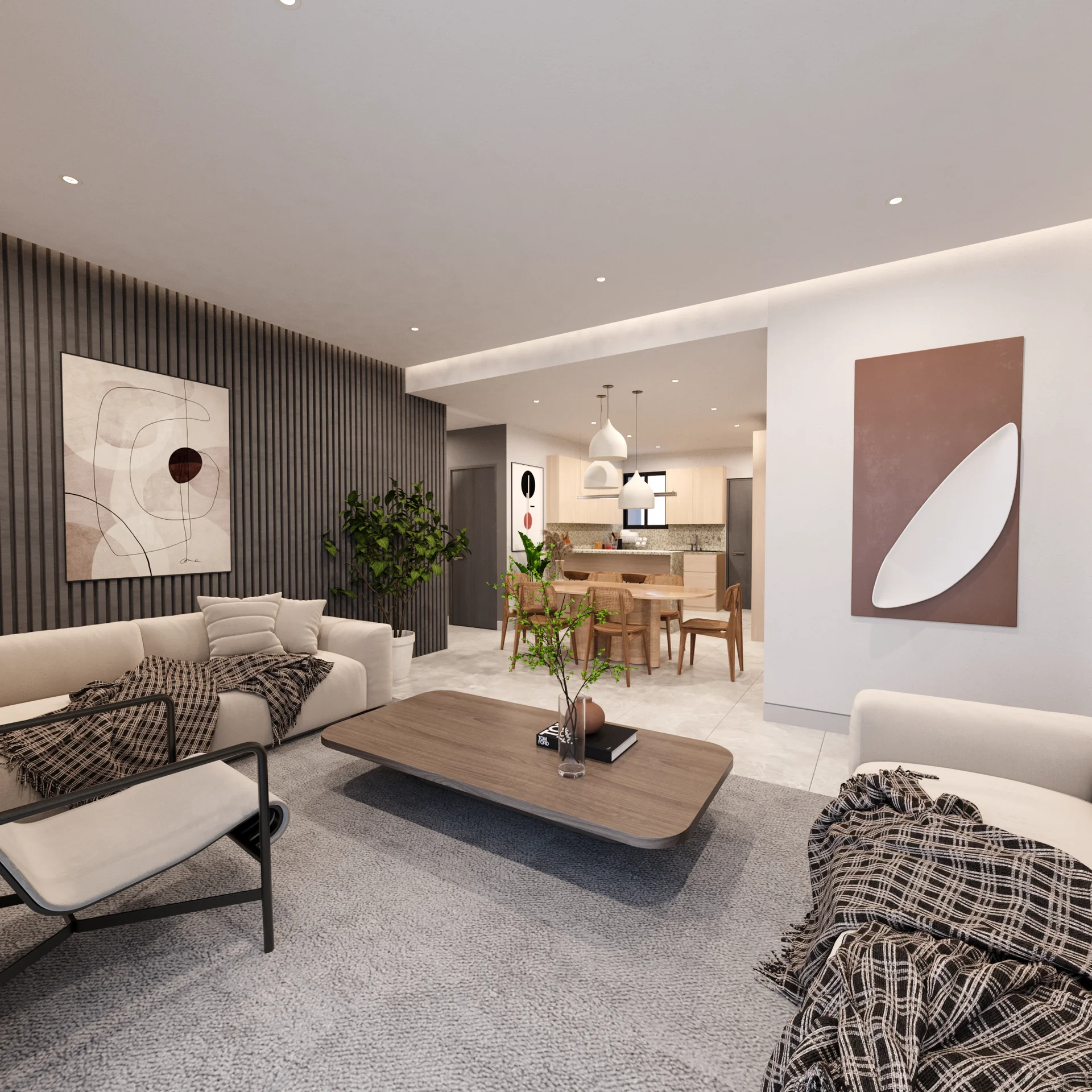 Exclusiva torre residencial con áreas sociales de lujo - Santiago - 2