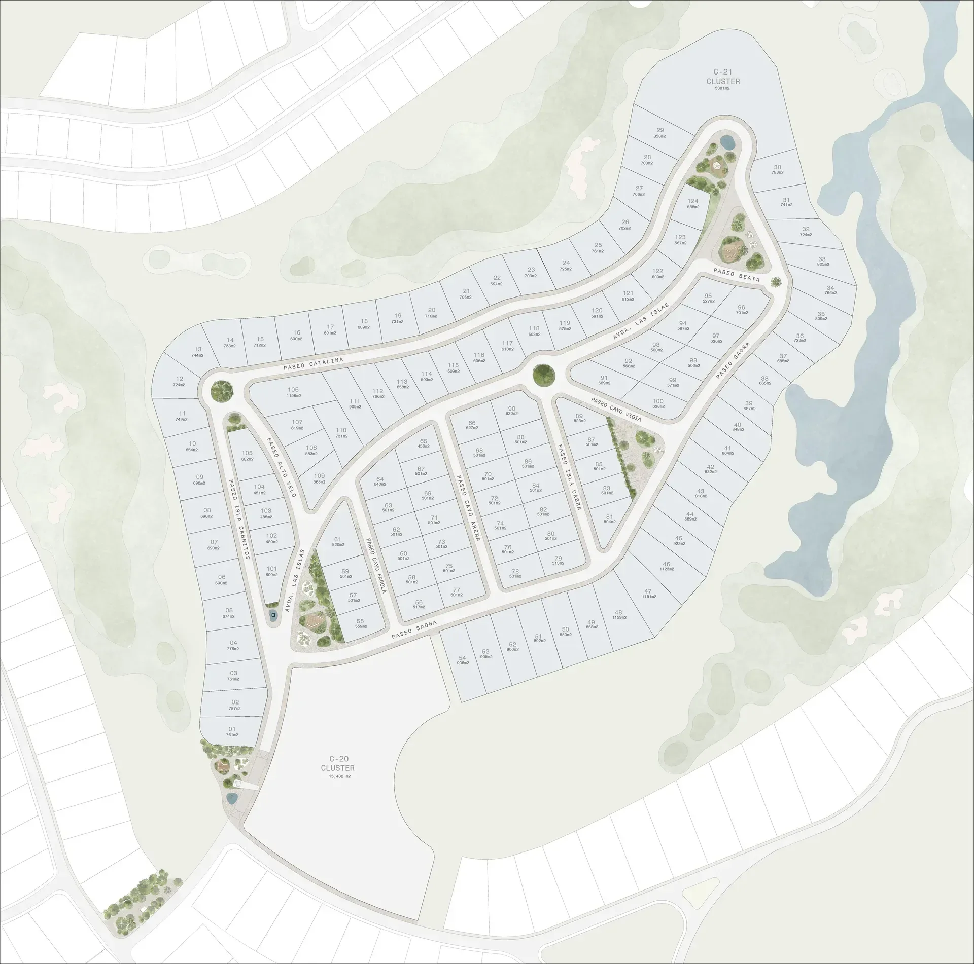 Playa Nueva Romana: terreno en venta