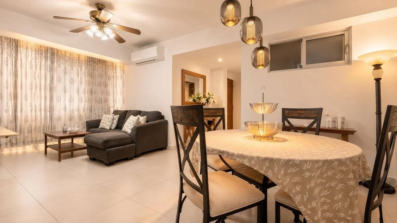 Ensanche Naco: apartamento 1 hab. · 75 m² en alquiler