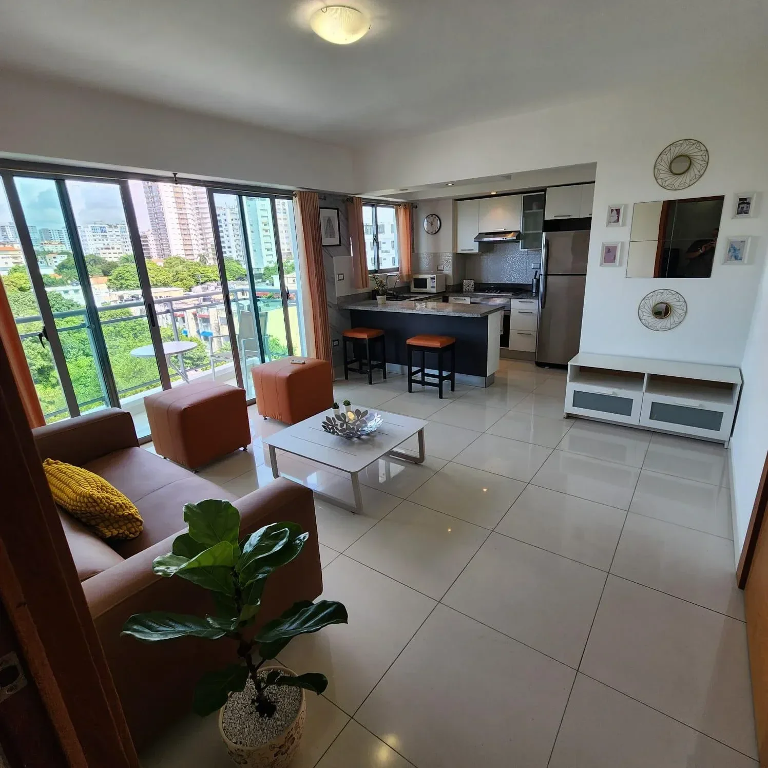 Appartement de 1 chambres à louer à Gazcue, Distrito Nacional