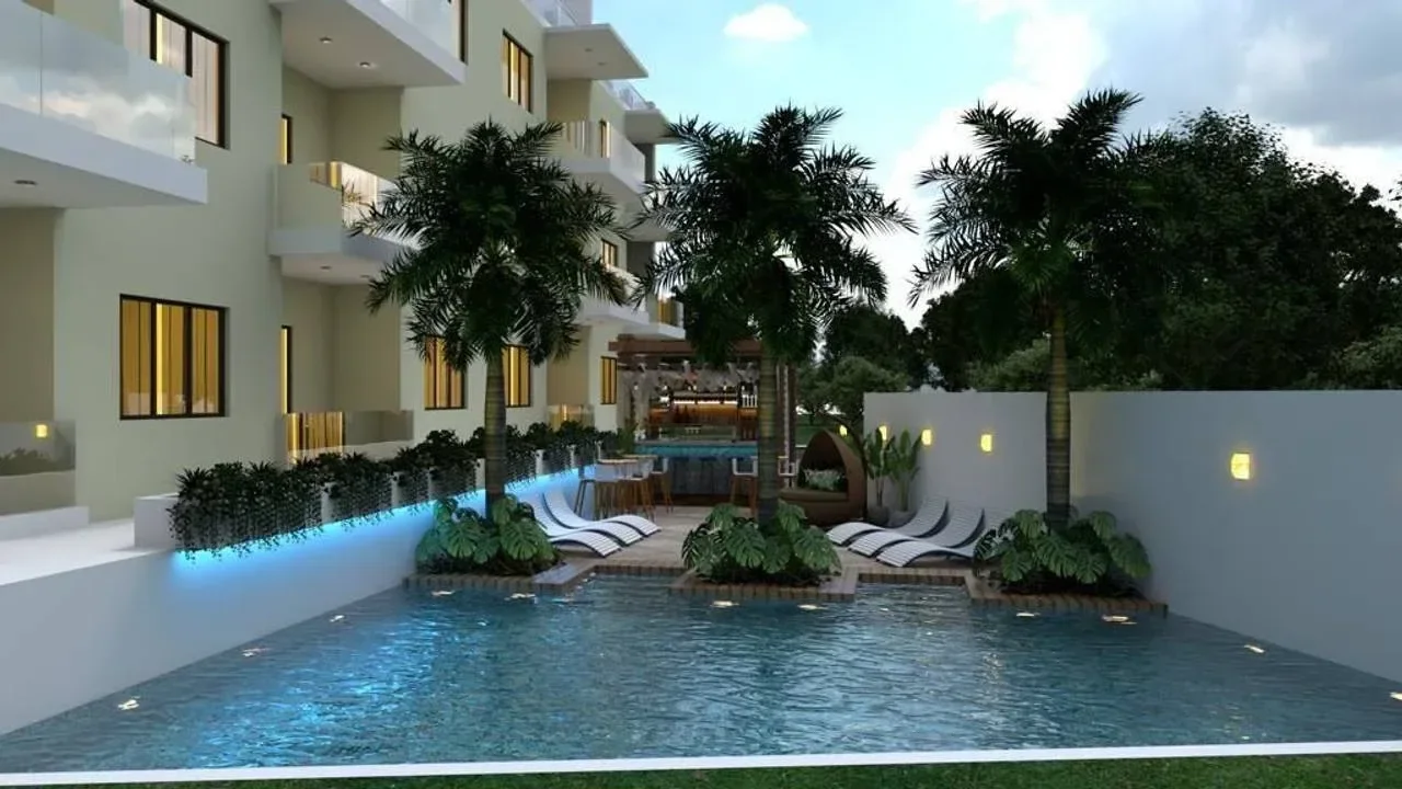 Apartamento de 2 habitaciones en venta en Costa Bávaro, Bavaro
