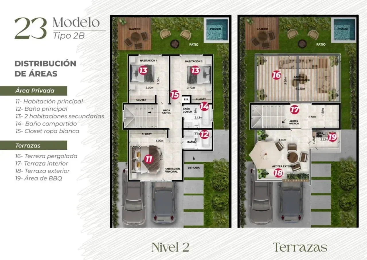 Casa en venta — Av. Ecológica, Santo Domingo Este (3 hab.) - 4