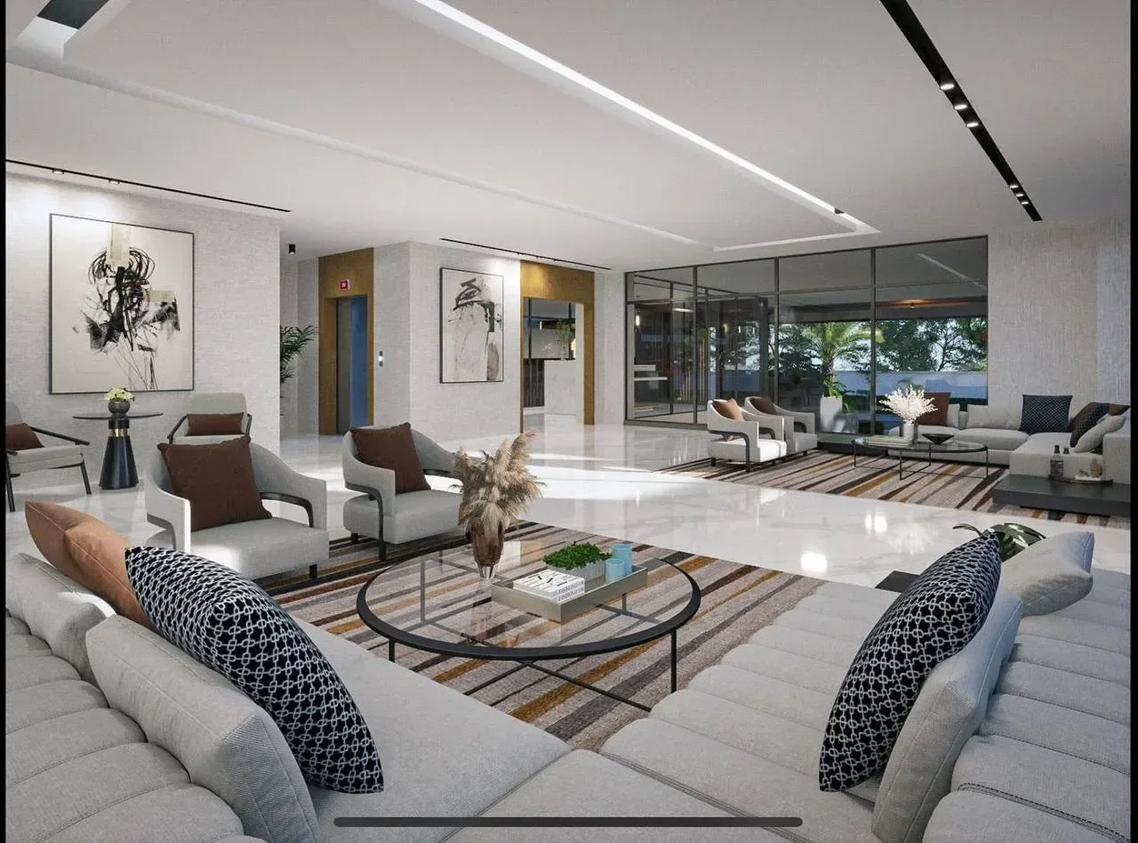 Ensanche Naco: apartamento 2 hab. · 90 m² en venta
