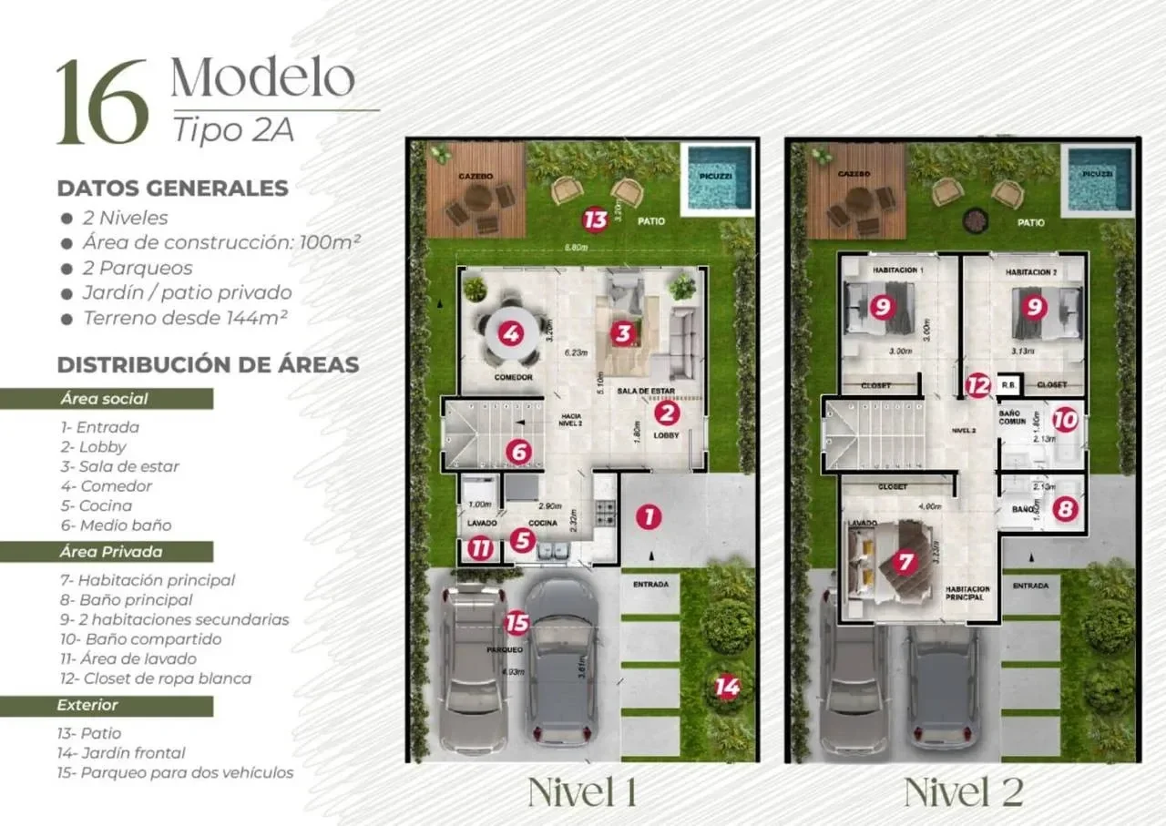 Casa en venta — Av. Ecológica, Santo Domingo Este (3 hab.) - 2