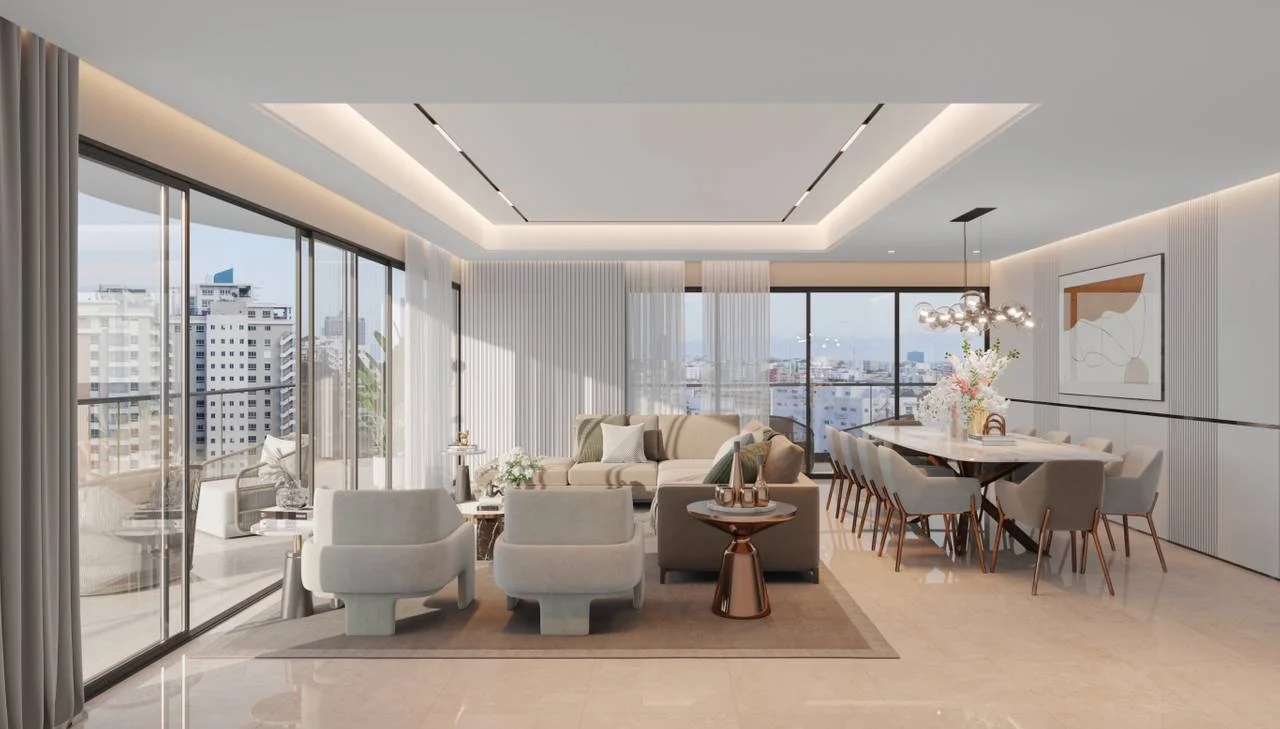 Torre Luxury en Naco 2 & 3 Habitaciones - 3
