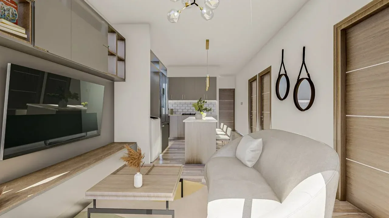 Punta cana: apartamento 2 hab. · 98 m² en venta - 5