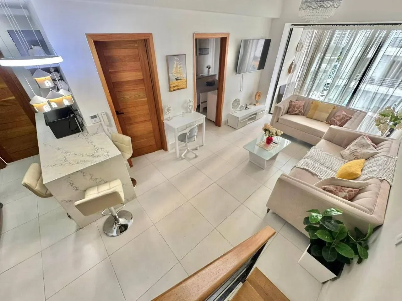 Penthouse en venta — Ensanche Serralles, Distrito Nacional (2 hab.)