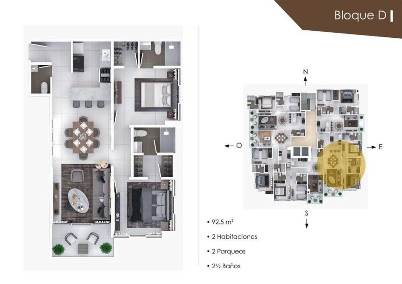 Apartamento en venta — Mirador Norte, Distrito Nacional (2 hab.) - 4