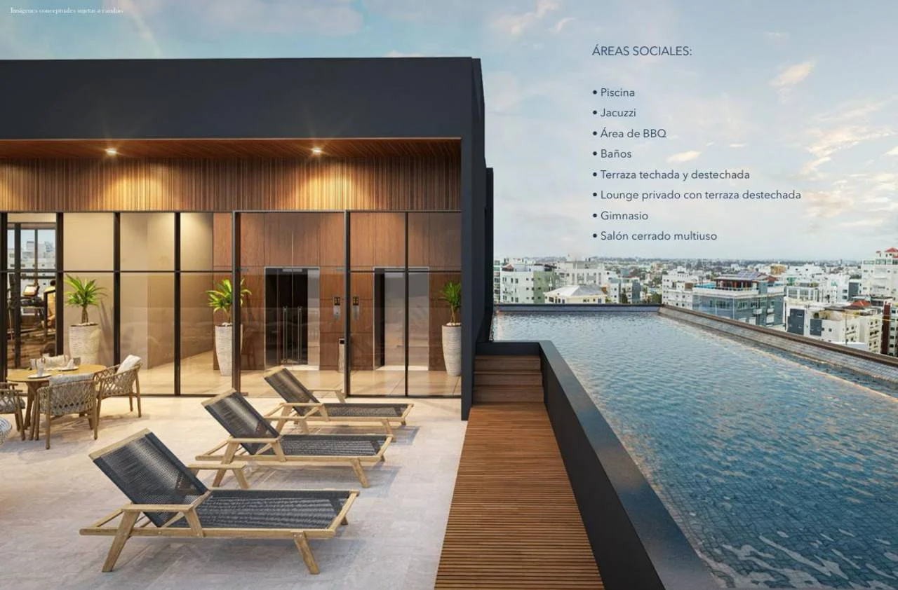 Evaristo Morales , cerca de Blue Mall , 2 & 3 Habitaciones - 4