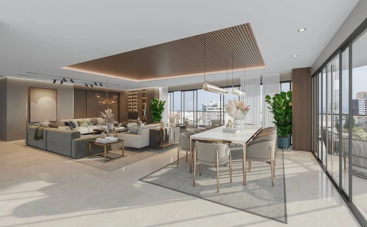Torre Luxury en Naco 2 & 3 Habitaciones - 4