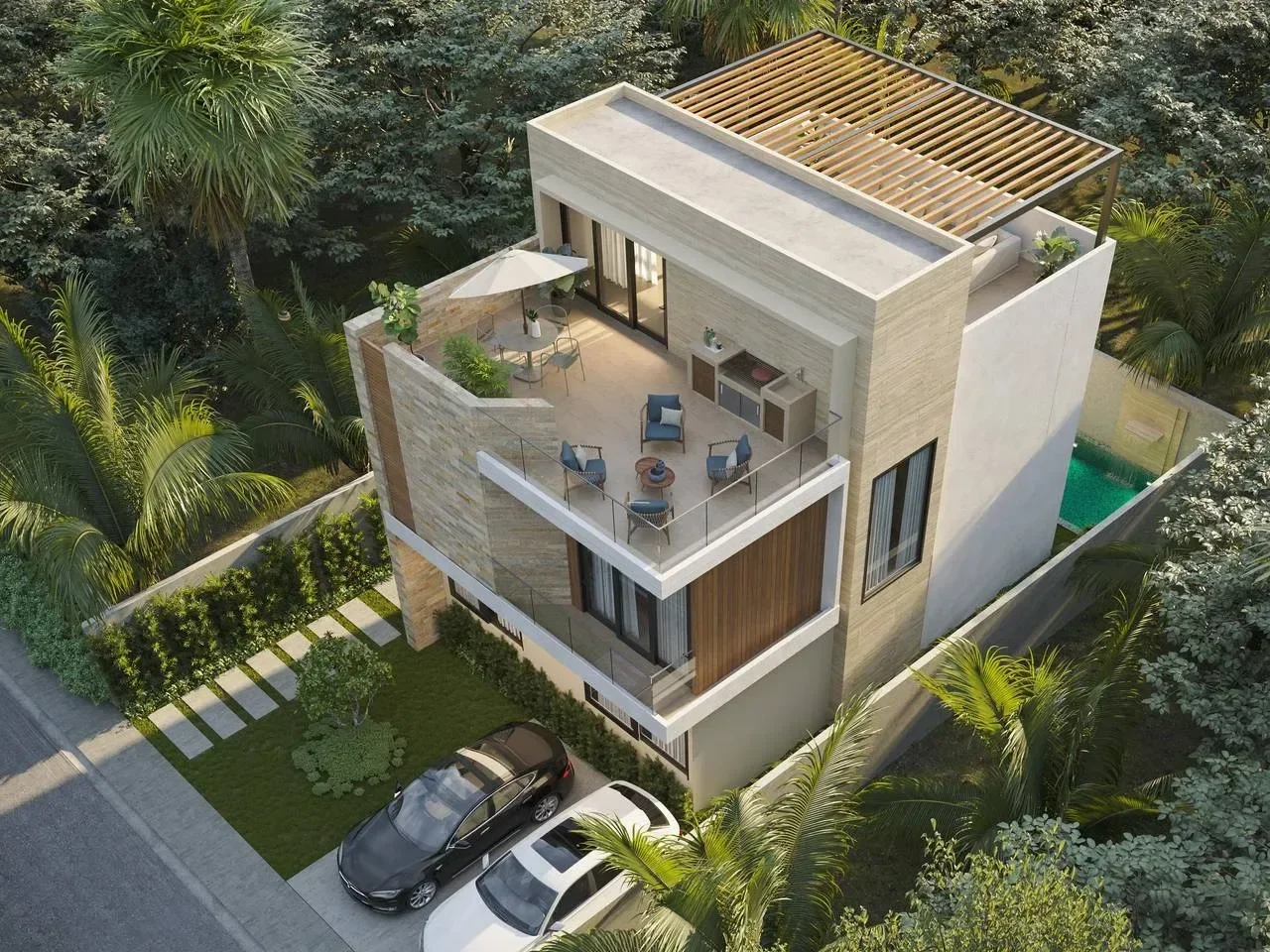 Casa de 3 habitaciones en venta en Batey Jubey, Boca Chica