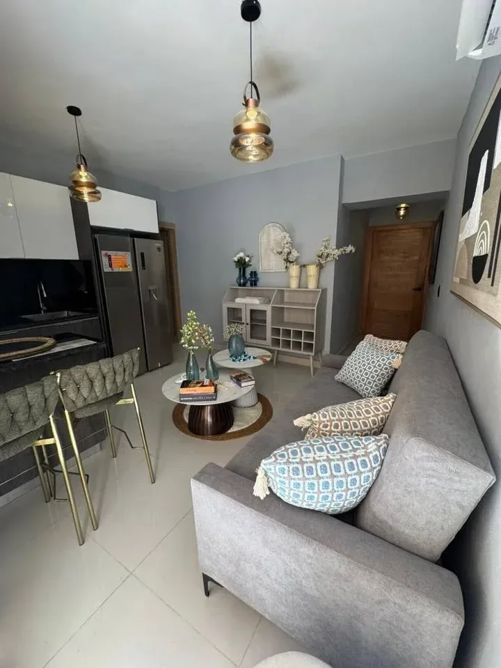 Gazcue: apartamento 1 hab. en venta