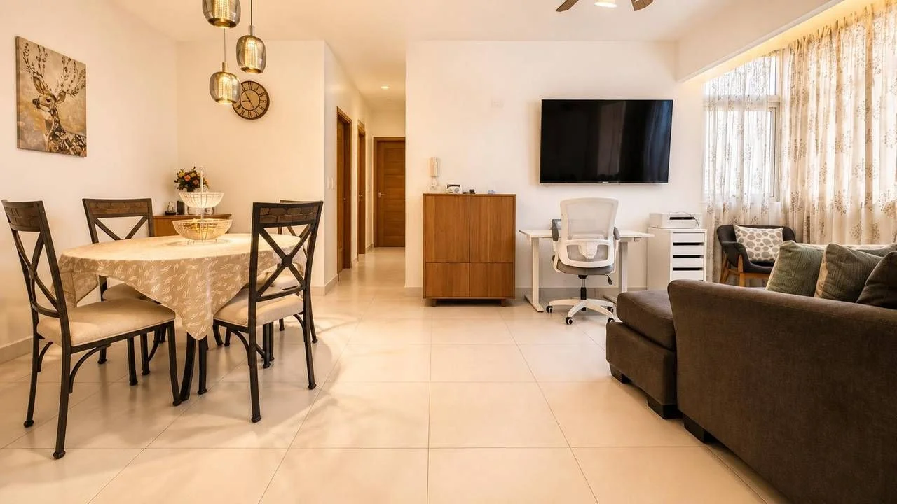 Ensanche Naco: apartamento 1 hab. · 75 m² en alquiler - 2