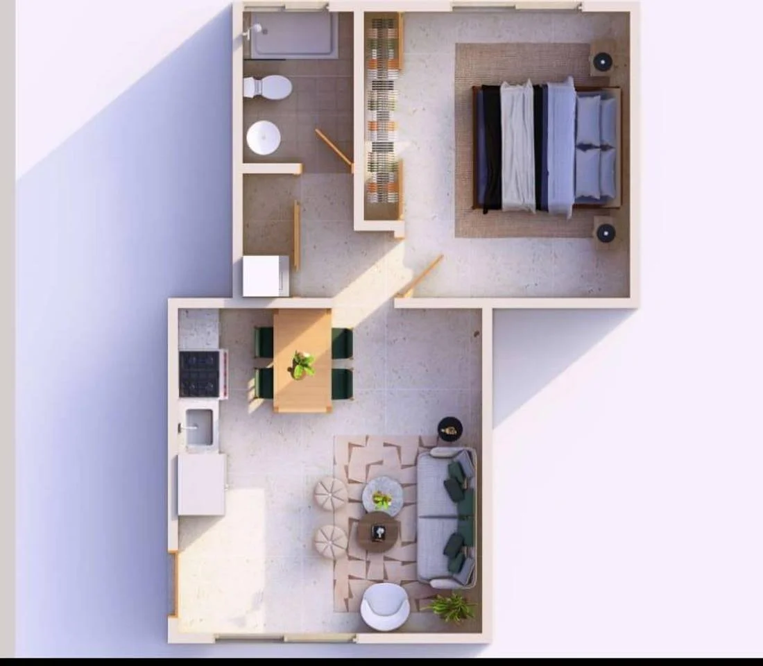 Residencial Luisa Perla: apartment 1 bed · 50.9 m² for sale - 3