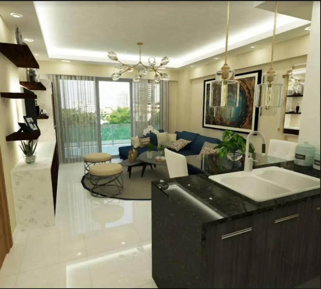 Gazcue: apartamento 1 hab. · 53.64 m² en venta - 5