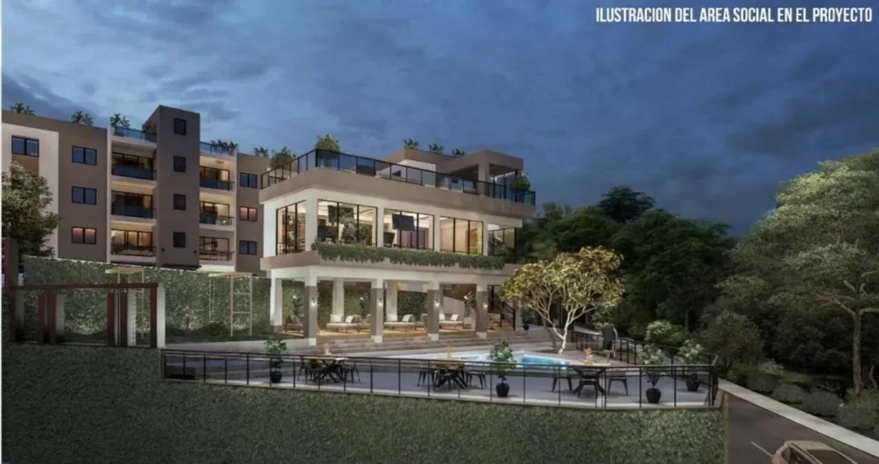 Apartamento en venta — Colinas del Arroyo 2, Santo Domingo Norte (2 hab.)