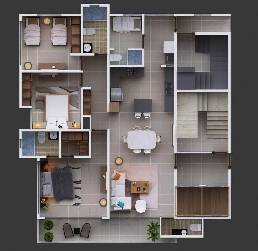 Apartamento en venta — Santiago, Santiago de los Caballeros (3 hab.) - 5