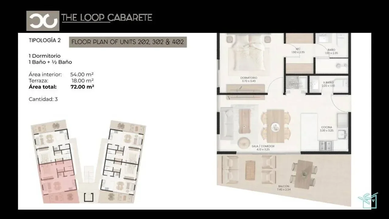 Apartamento en Playa Punta Popy en venta - 3