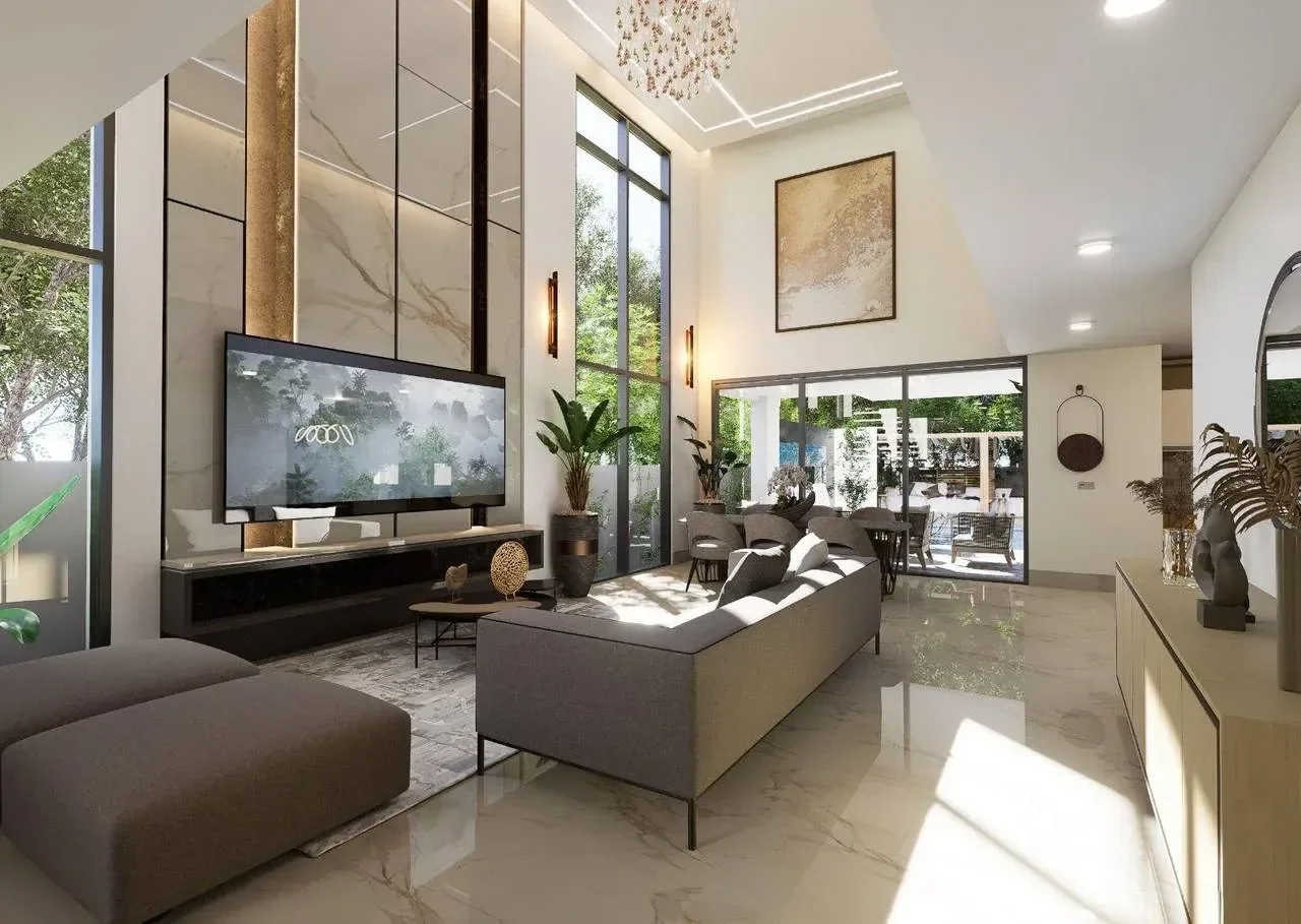 Jardines Del Este: maison 3 ch. · 350 m² à vendre - 5