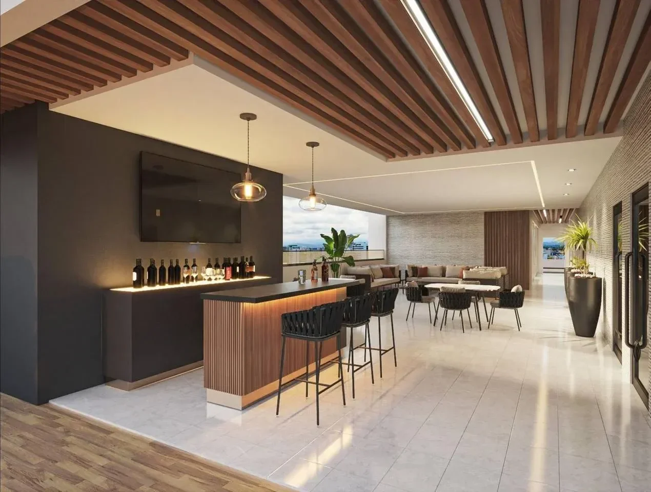 Ensanche Naco: apartamento 2 hab. · 90 m² en venta - 3