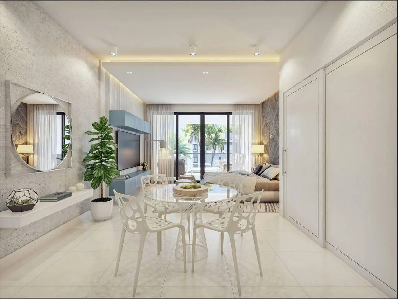 Playa Nueva Romana: apartamento 1 hab. · 51.43 m² en venta - 5