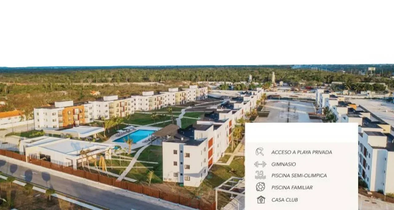 Apartamento de 1 habitaciones en venta en Bávaro, Punta Cana - 2
