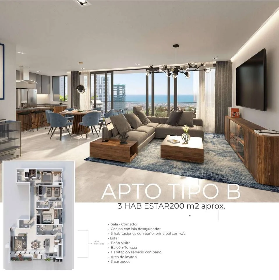 Apartamento en alquiler en Los Cacicazgos, Santo Domingo D.N. - 4