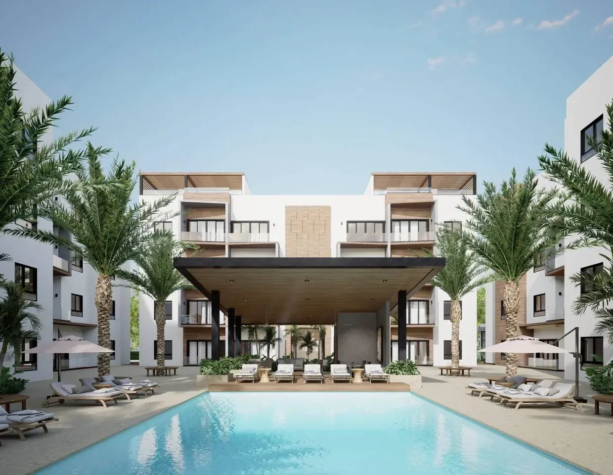 Apartamento en venta — Downtown Punta Cana, Bavaro (2 hab.)
