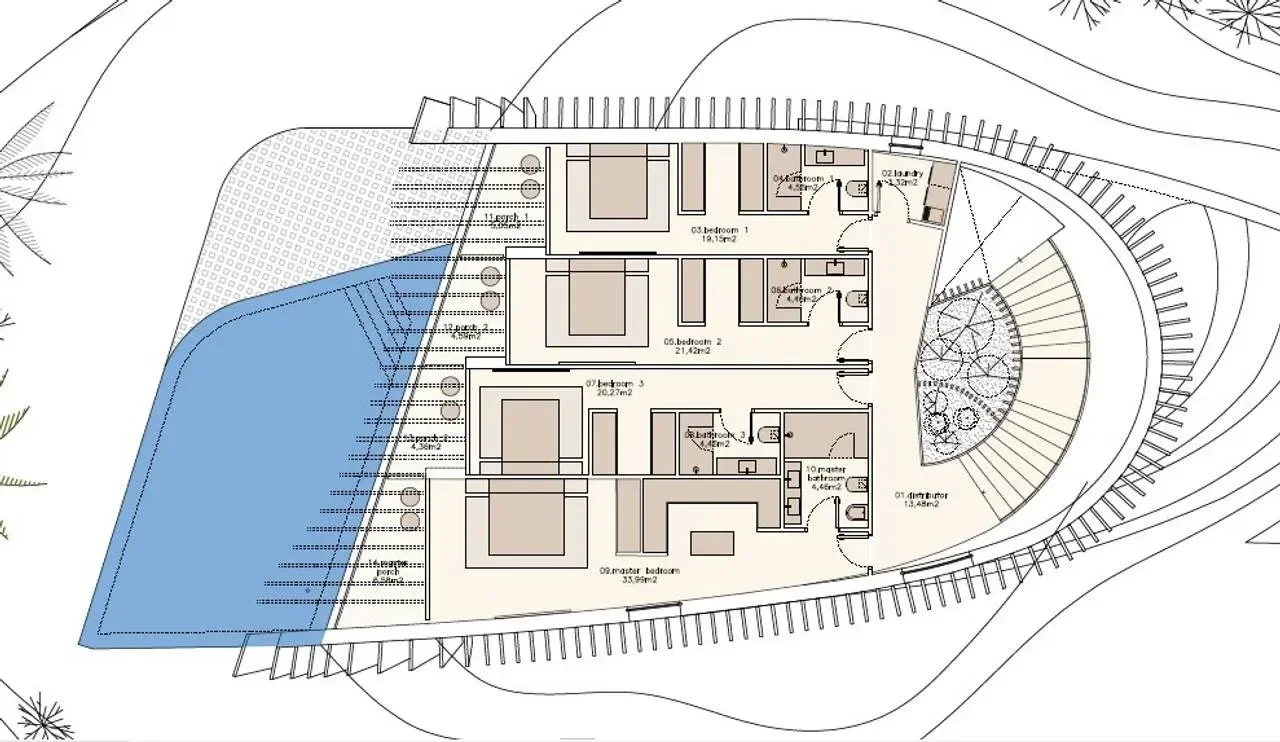 Cap Cana: villa 4 hab. · 500.45 m² en venta - 5