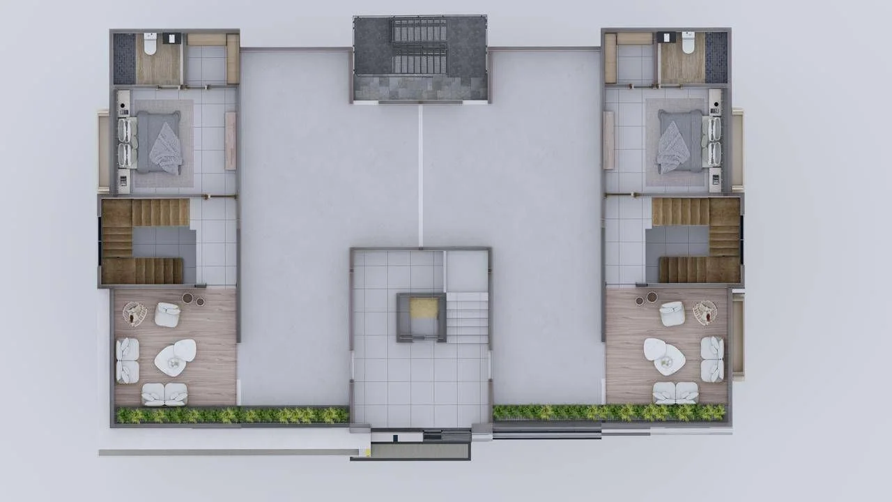 Appartement à louer à Residencial Villa María, Santiago - 5