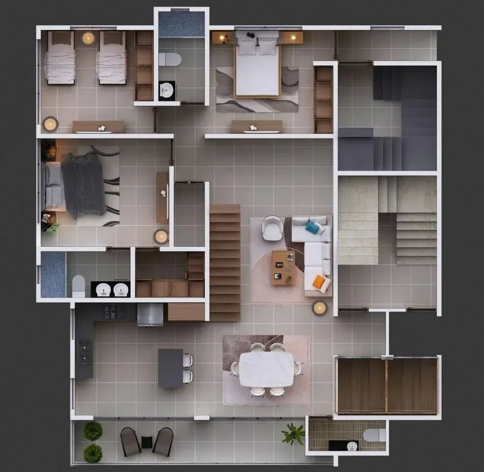 Apartamento en venta — Santiago, Santiago de los Caballeros (3 hab.)