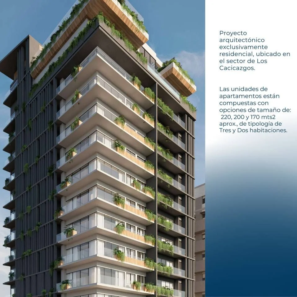 Apartamento en alquiler en Los Cacicazgos, Santo Domingo D.N.