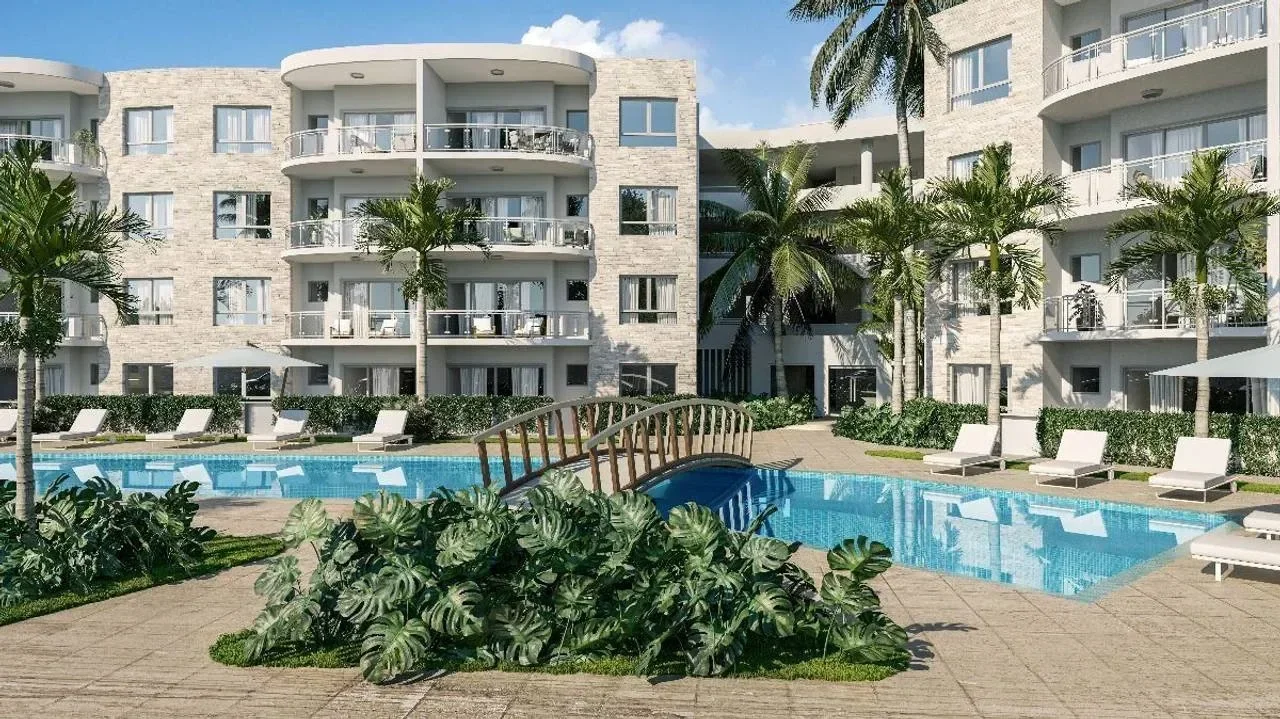 Punta cana: apartamento 1 hab. · 83.66 m² en venta