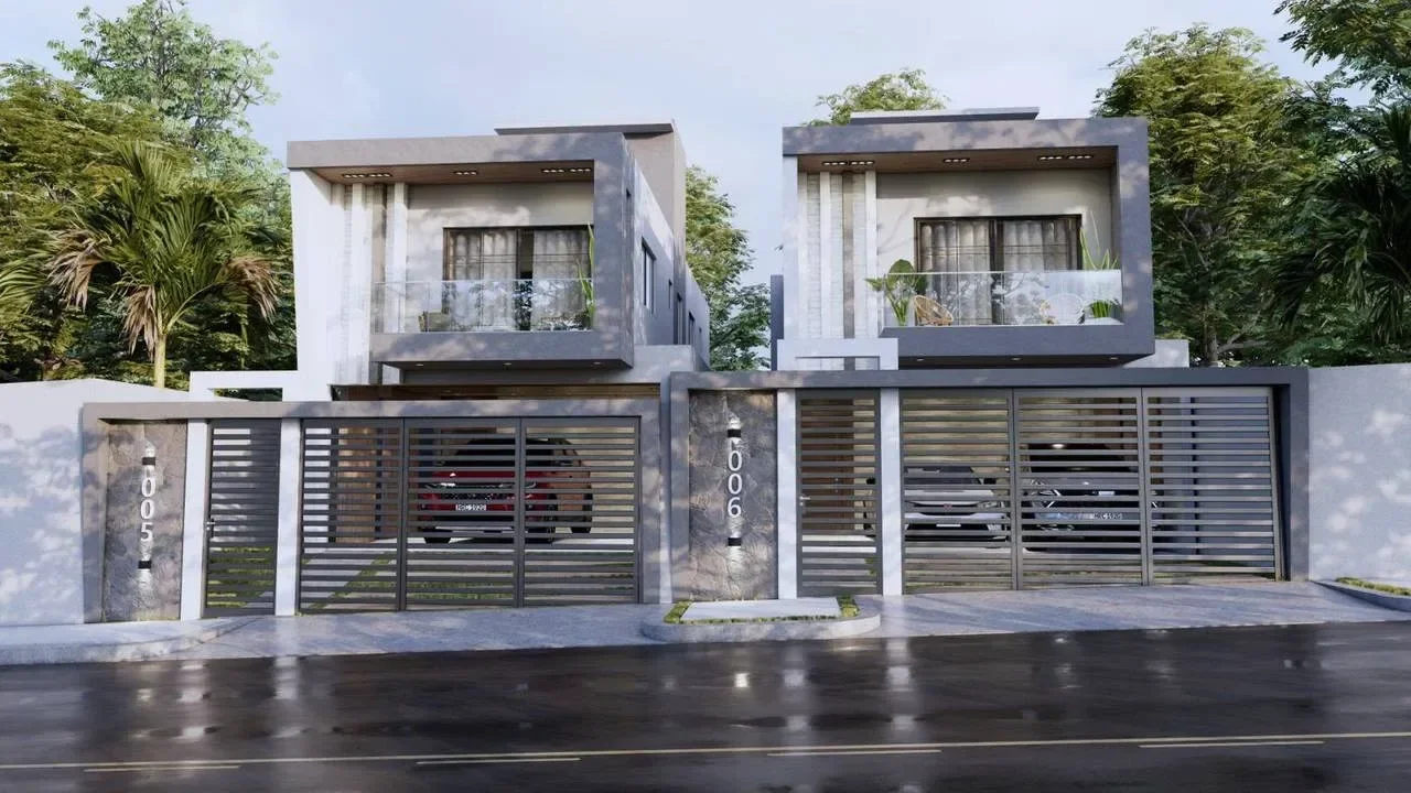 Casa en venta — Los Hidalgos, Santo Domingo Oeste (3 hab.) - 2