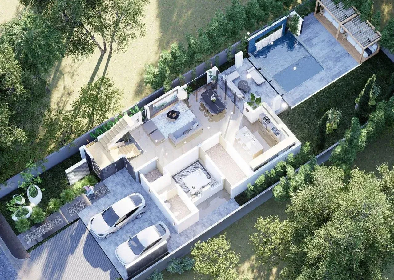Jardines Del Este: maison 3 ch. · 350 m² à vendre - 2