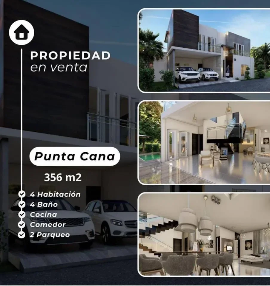 Villa de 4 chambres à vendre à Punta cana, Punta Cana - 2