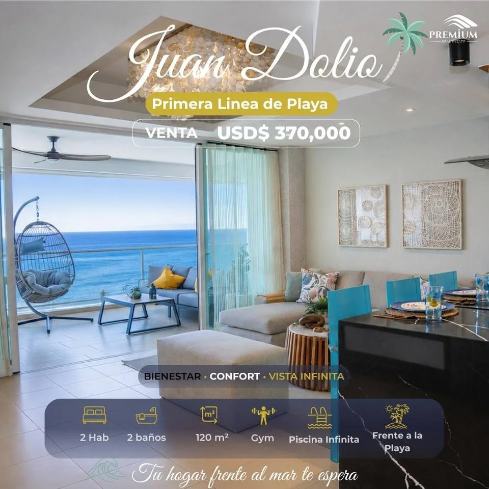 Apartamento en venta — Juan Dolio, Juan Dolio (2 hab.)