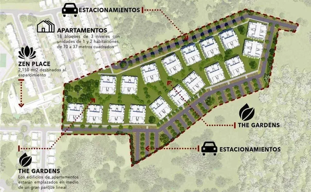 Apartamento en venta — Vista Cana, Punta Cana (2 hab.) - 4