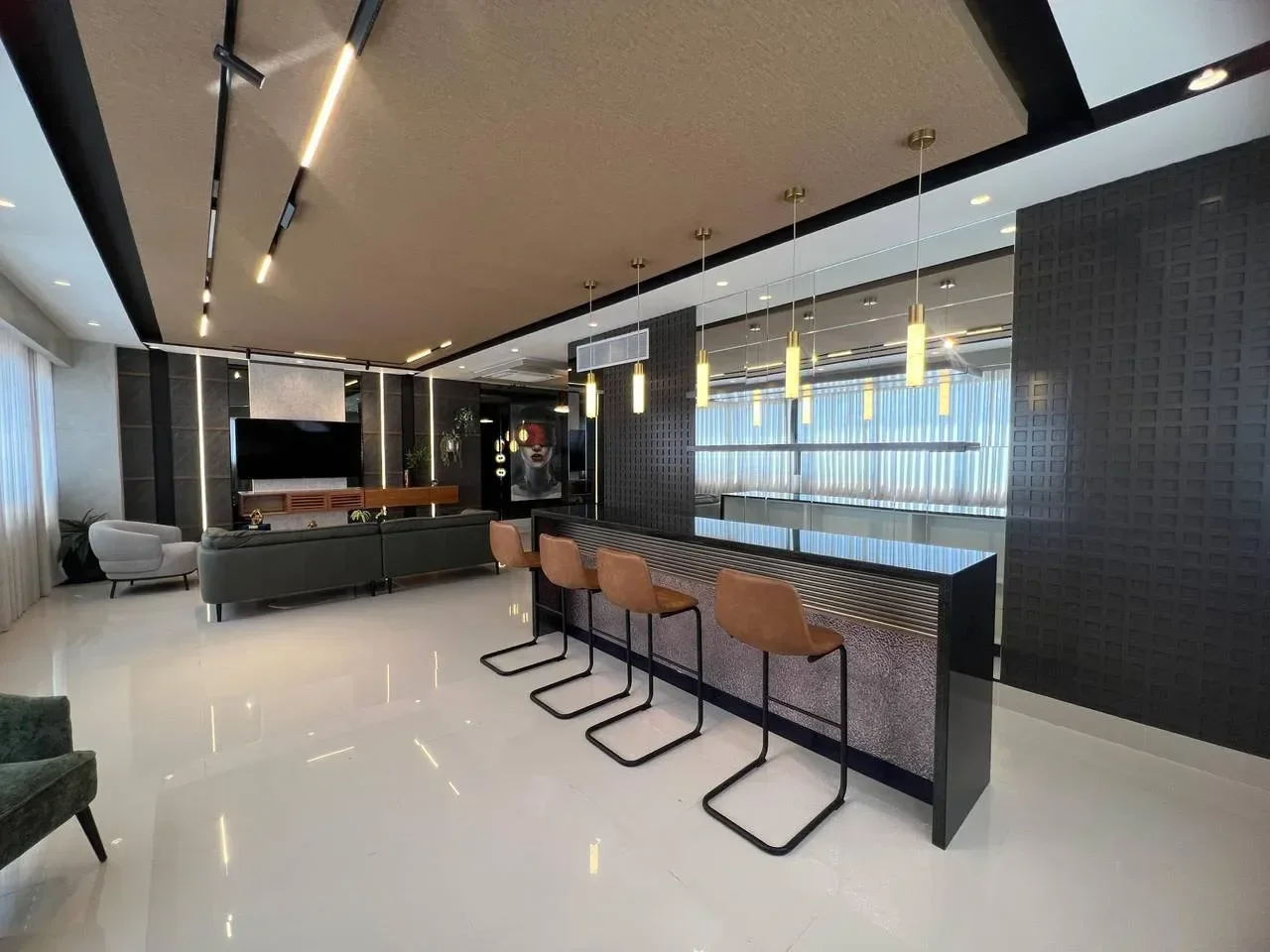 Ensanche Serralles: apartamento 1 hab. · 50 m² en venta - 2