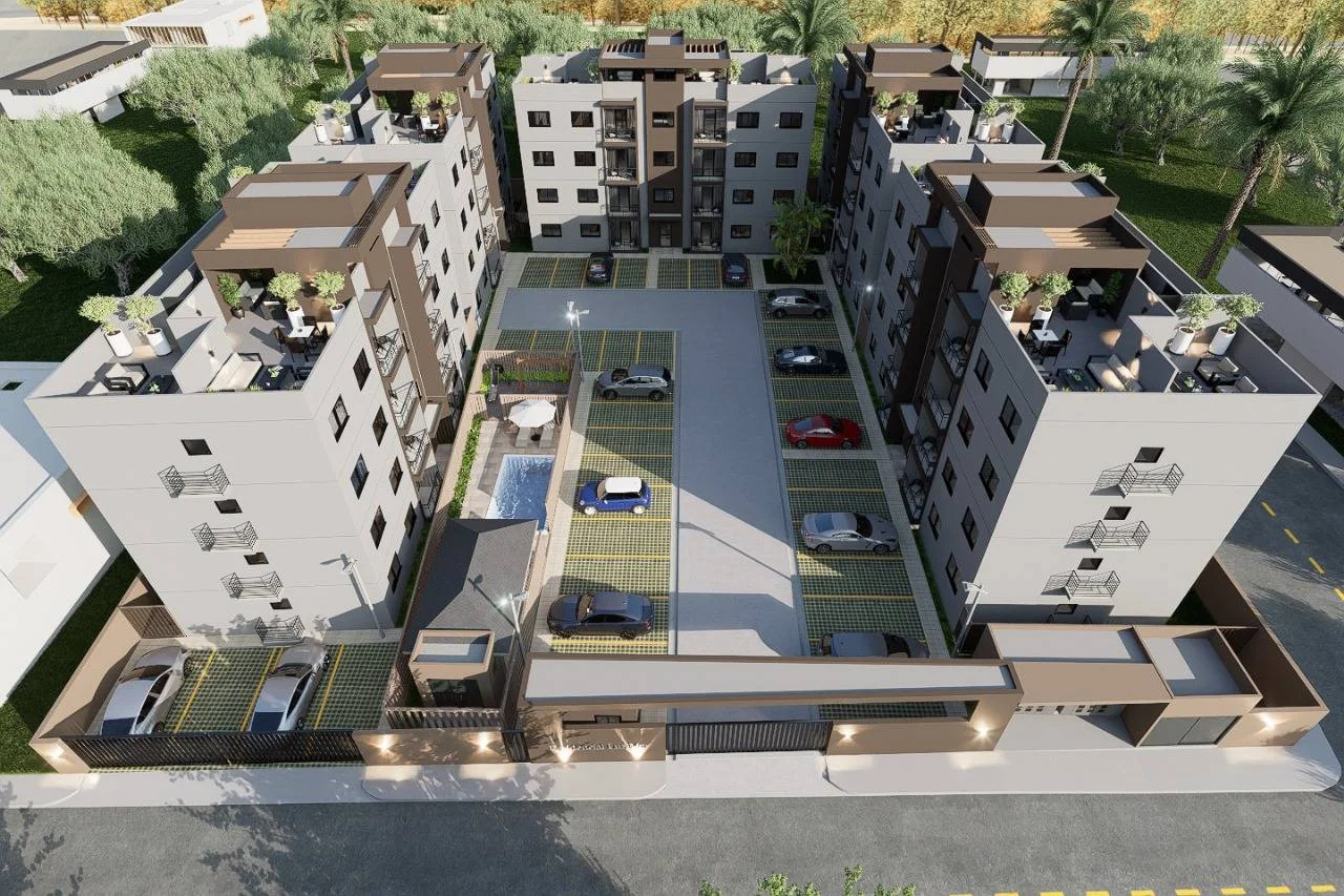 Apartamento en venta — Autopista las Americas, Santo Domingo Este (3 hab.)